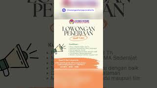 Loker Purwokerto Oktober 2024  Living Home Houseware amp Furniture [upl. by Naz]