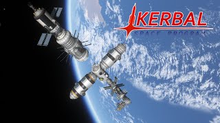 Assembling the Science Wing  3  Kerbal Space Program TwinTech Interstellar [upl. by Leonteen]