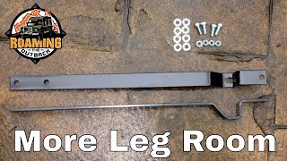 Land Rover Defender Seat Rail Extensions Upgrade  Installation and Review [upl. by Swenson]