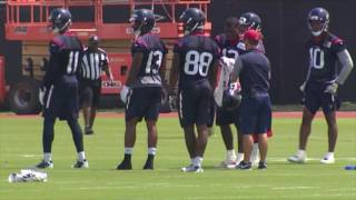 Texans 2nd Year Receiver Making Up For Past Mistakes [upl. by Erlinna]