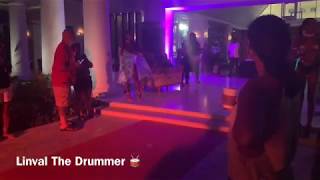 Linval The Drummer amp Fire Man  Jamaica Travel Vlog 2019 [upl. by Sum984]