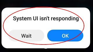 redmi system ui not responding  system ui isnt responding problem solve [upl. by Hannej]