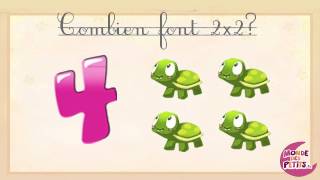 Apprendre les tables de multiplication [upl. by Asik]