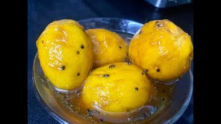 Mango Sasav Recipe  Mango Sweet cury [upl. by Darb781]