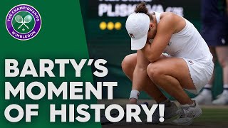 MATCH POINT Barty becomes a Wimbledon Champion  Wide World of Sports [upl. by Clovis]