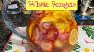 Sangria Recipe Easy white Sangria [upl. by Adalai]