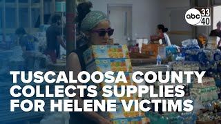 Tuscaloosa County nonprofit collects supplies for Helene victims [upl. by Krueger]