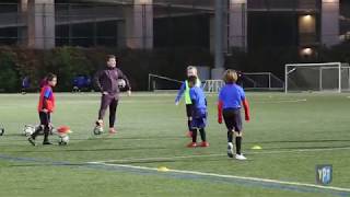 FC Barcelona La Masia u8 Escola possession 3 v 3 1  decisionmaking  defending [upl. by Gordy]