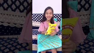 amaira n chips kisko khila diye🤣 shorts amairagurjar [upl. by Alansen]