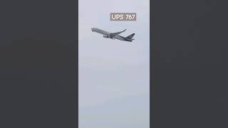 UPS 767 Takeoff from LAX Airport Planespotting boeing airliners [upl. by Remington]