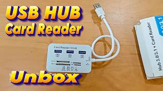 Unboxing amp Review 7in1 USB Hub  Card Reader Combo Overview [upl. by Duester]