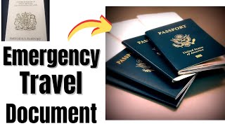 How do I get an emergency travel document [upl. by Sells]