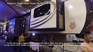 2017 Highland Ridge RV Mesa Ridge 5th MF376FBH [upl. by Ariaes]