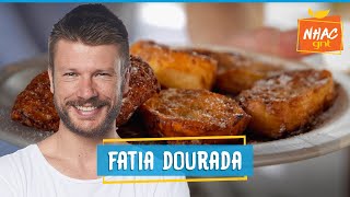 RABANADA aprenda a fazer fatia dourada IRRESISTÍVEL  Rodrigo Hilbert  Tempero de Família [upl. by Aisilef]