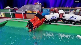 THOMAS THE TANK Driving Fails COMPILATION Thomas the Train 56 Accidents Will Happen [upl. by Sidwel]