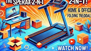 Unboxing the Sperax 2in1 Treadmill [upl. by Fahland]