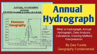 Annual Hydrograph ll Hydrology ll Honours Geography ll By Geo Funda [upl. by Pascha]