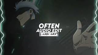 Often kygo remix  the weeknd edit audio  LOFI CRY [upl. by Rebekkah]