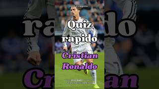 Quiz rapido RONALDO 12 [upl. by Ayadahs]