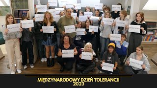 Międzynarodowy Dzień Tolerancji 2023  International Day for Tolerance [upl. by Nim314]