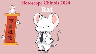 Horoscope Chinois 2024 Rat 🐭 [upl. by Anoirtac315]