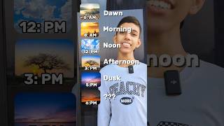 Can You Guess the Names of Times of Day 🌅🕰️🌙 time days learning english fun [upl. by Alroy]
