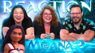 Moana 2  Official Teaser Trailer REACTION [upl. by Kerby]