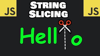 Learn JavaScript STRING SLICING in 8 minutes ✂️ [upl. by Alburg]