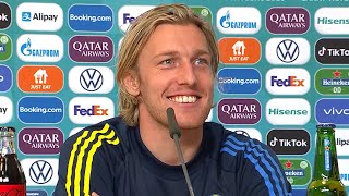 Sweden 32 Poland  Emil Forsberg  Man Of The Match Press Conference  Euro 2020 [upl. by Adlanor]