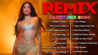 Nonstop party mashup dance DJ songs  Letest Bollywood DJ NonStop Remix 2024  BOLLYWOOD dJ REMIX [upl. by Kcirdec]