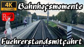 Führerstandsmitfahrt Sd  Lei  Bahnhofsmomente [upl. by Nwahsd781]