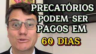 LEI PERMITE PAGAMENTO ANTECIPADO DE PRECATÓRIO  Exerça seu Direito [upl. by Trout]