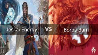 Jeskai Energy vs Boros Burn  Modern  Round 2 [upl. by Erastes152]