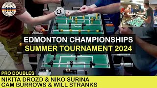 Pro Doubles Finals  Nikita Drozd amp Niko Surina vs Cam Burrows amp Will Stranks [upl. by Adnil]