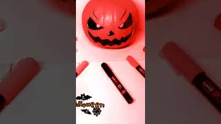 Dessin Dhalloween 🎃 halloween2024 citrouille posca [upl. by Adnoma]