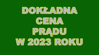 URE opublikował taryfy za prąd na 2023 rok Zsumowałem składniki [upl. by Cassandry778]