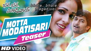 Motta Modatisari Video Song Teaser  Bhale Bhale Magadivoi  Nani Lavanya Tripathi [upl. by Belldas894]