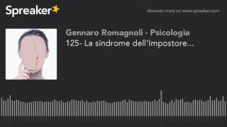 125 La sindrome dellImpostore [upl. by Michell]