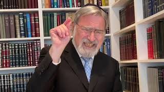 A message for Tisha BAv during the Coronavirus Pandemic  Rabbi Jonathan Sacks [upl. by Moscow882]