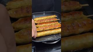 Chicken stick kabab recipe 😱 kababrecipe kabab shorts [upl. by Tedd31]