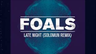 Foals  Late Night Solomun Remix Official Audio [upl. by Ahsiele]