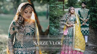 GRAND PAKISTANI WEDDING VLOG  SARZE [upl. by Airretnahs]