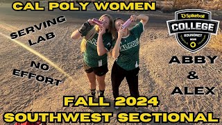 Cal Poly Womens Highlights  Fall Sectional 2024 [upl. by Addis562]