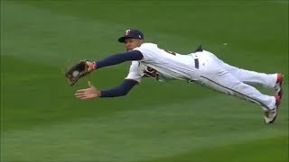 Byron Buxton Best Catches [upl. by Adnolat]