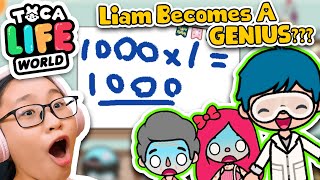 Toca Life World  Liam becomes a GENIUS [upl. by Anetsirk]