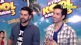 WATCH Tusshar Kapoor Aftab Shivdasanis MADNESS About Kyaa Kool Hai Hum 3  SpotboyE [upl. by Aicirtal]