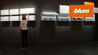 AVENTOS  Présentation des systèmes de ferrures pour portes relevables Blum [upl. by Eimar]