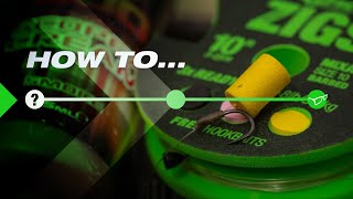 How To Use Ready Tied Zigs  Carp Fishing  Neil Spooner Korda [upl. by Eiten]