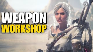 Monster Hunter World  Charge Blade Weapon Workshop LIVE [upl. by Krystin]