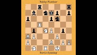 Boris Spassky vs Bobby Fischer  Game 4 1992 chess [upl. by Evans]